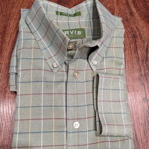 ORVIS Sporting Traditions Button Down Shirt XL